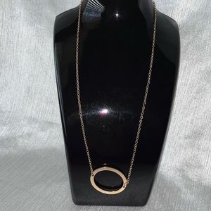 Personality Capital Letter Pendants Necklace